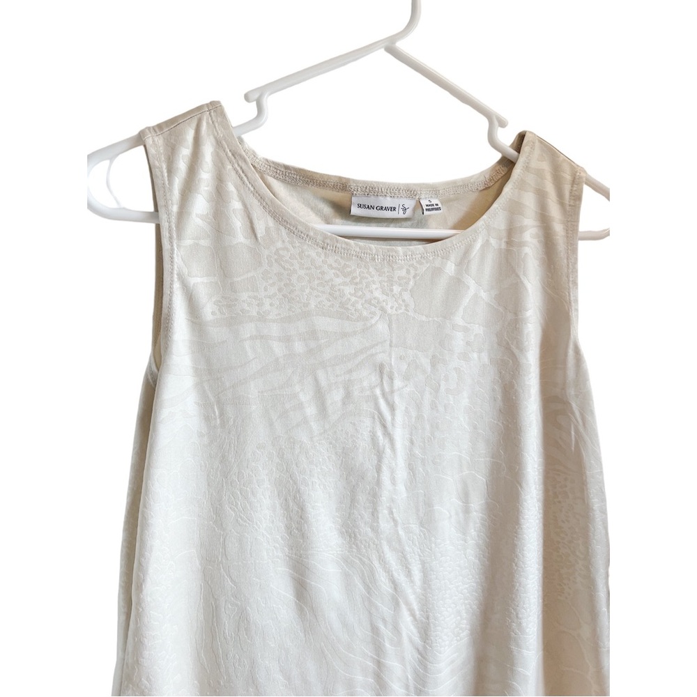 Susan Graver White Tank Top